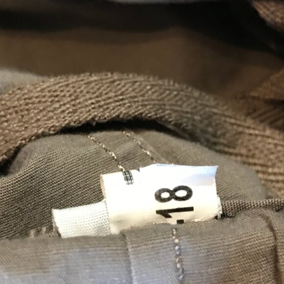 Stylish Brown Cargo Pants with Embroidery sz 8 - Picture 13 of 13